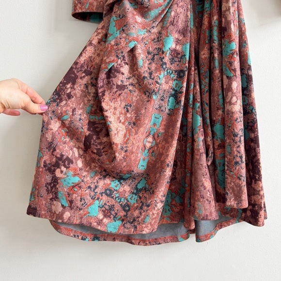 COSTELLO TAGLIAPIETRA • Spongy Floral Wrap Dress - Picture 8 of 14